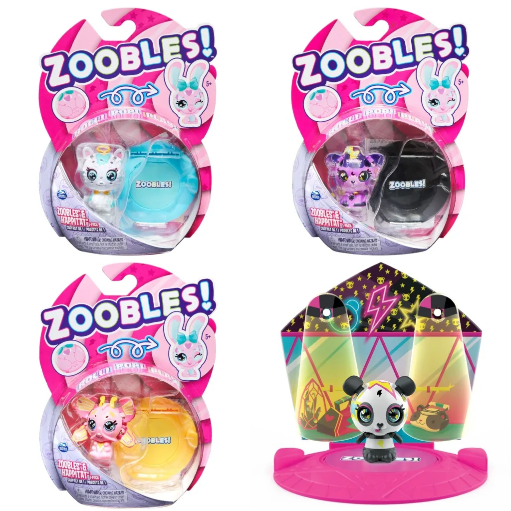 Zoobles Animals 1Pack Ast