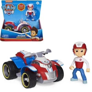 Paw Patrol Basic Vehicle & Pup Figure - Ryder