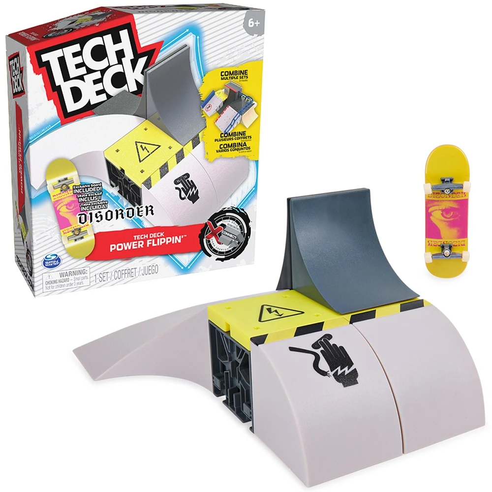 Tech Deck Power Flippin X-Connect Park Ramp Set