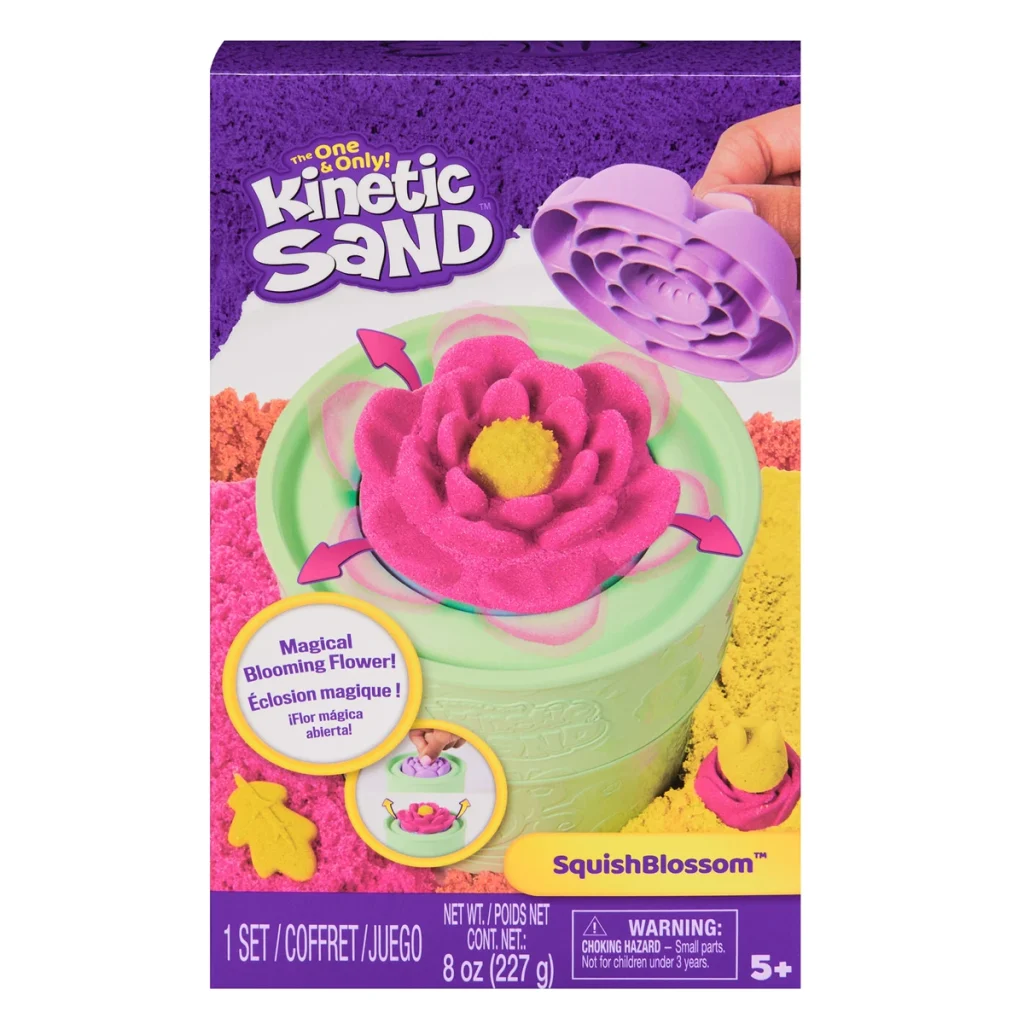 Kinetic Sand SquishBlossom Blooming Flower Playset