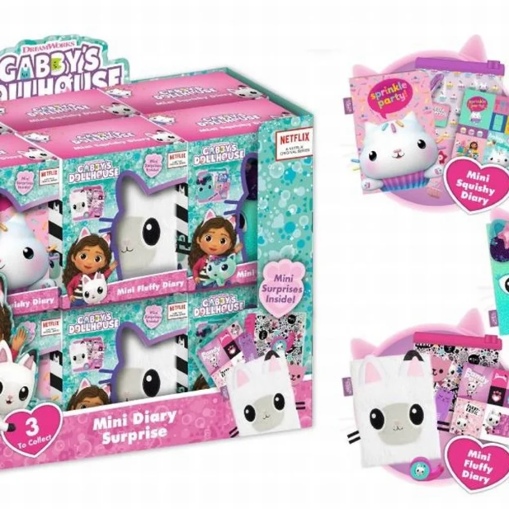 Gabby's Dollhouse Mini Diarys