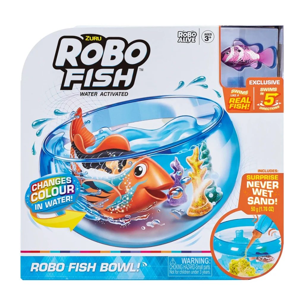 Robo Fish - Fish Tank Playset - Orange