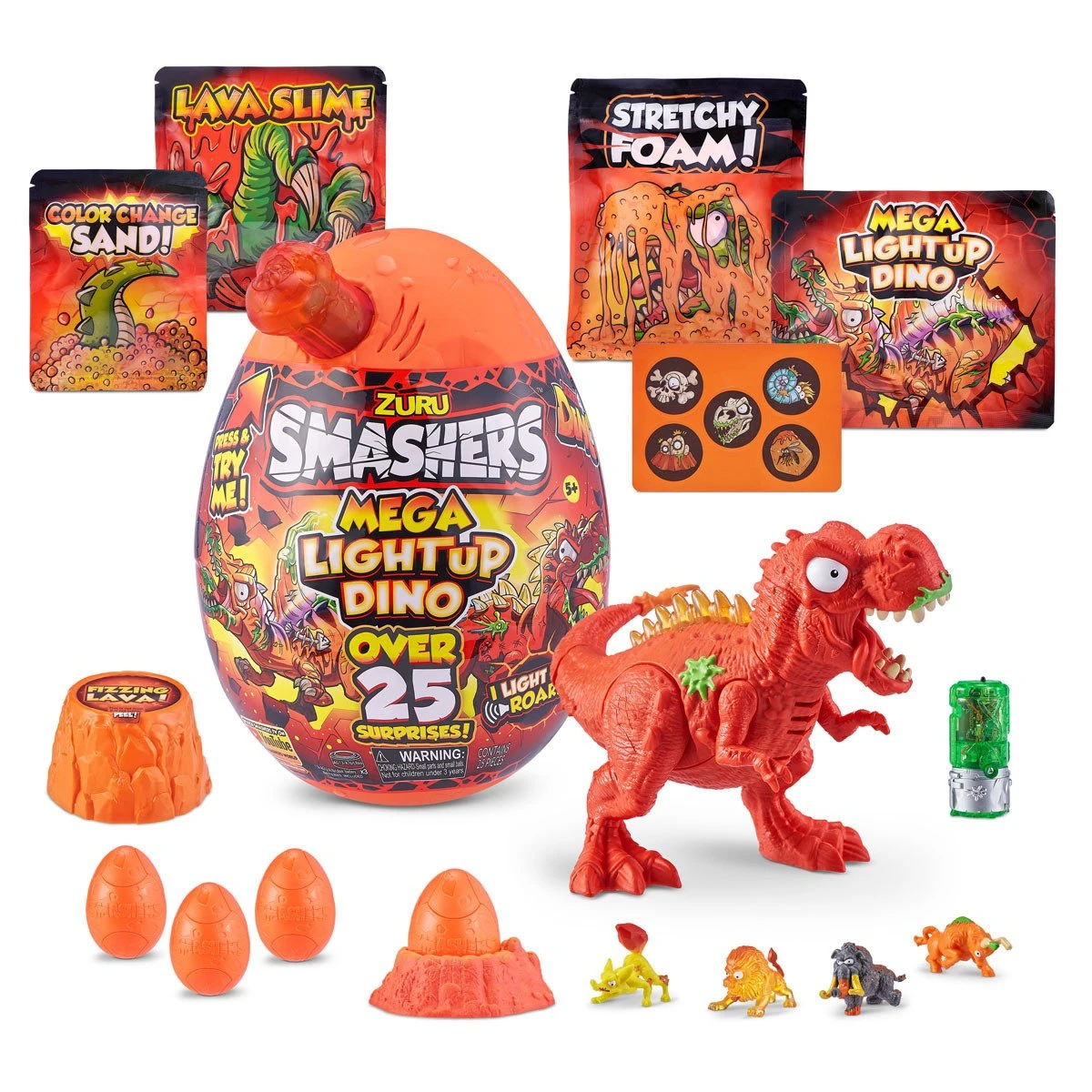 Smashers Series 4 Mega Light up Dino Surprise Egg