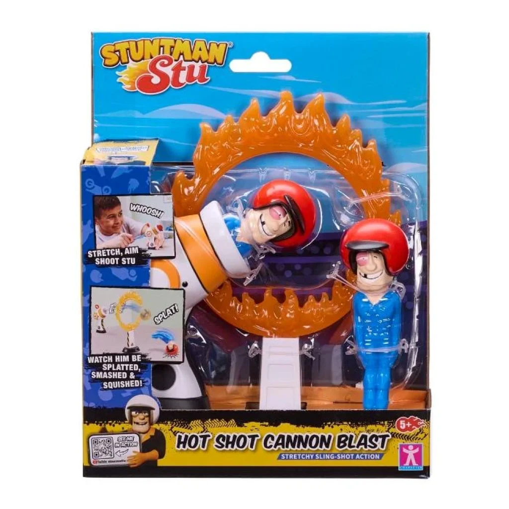 Stuntman Stu Hot Shot Cannon Blast