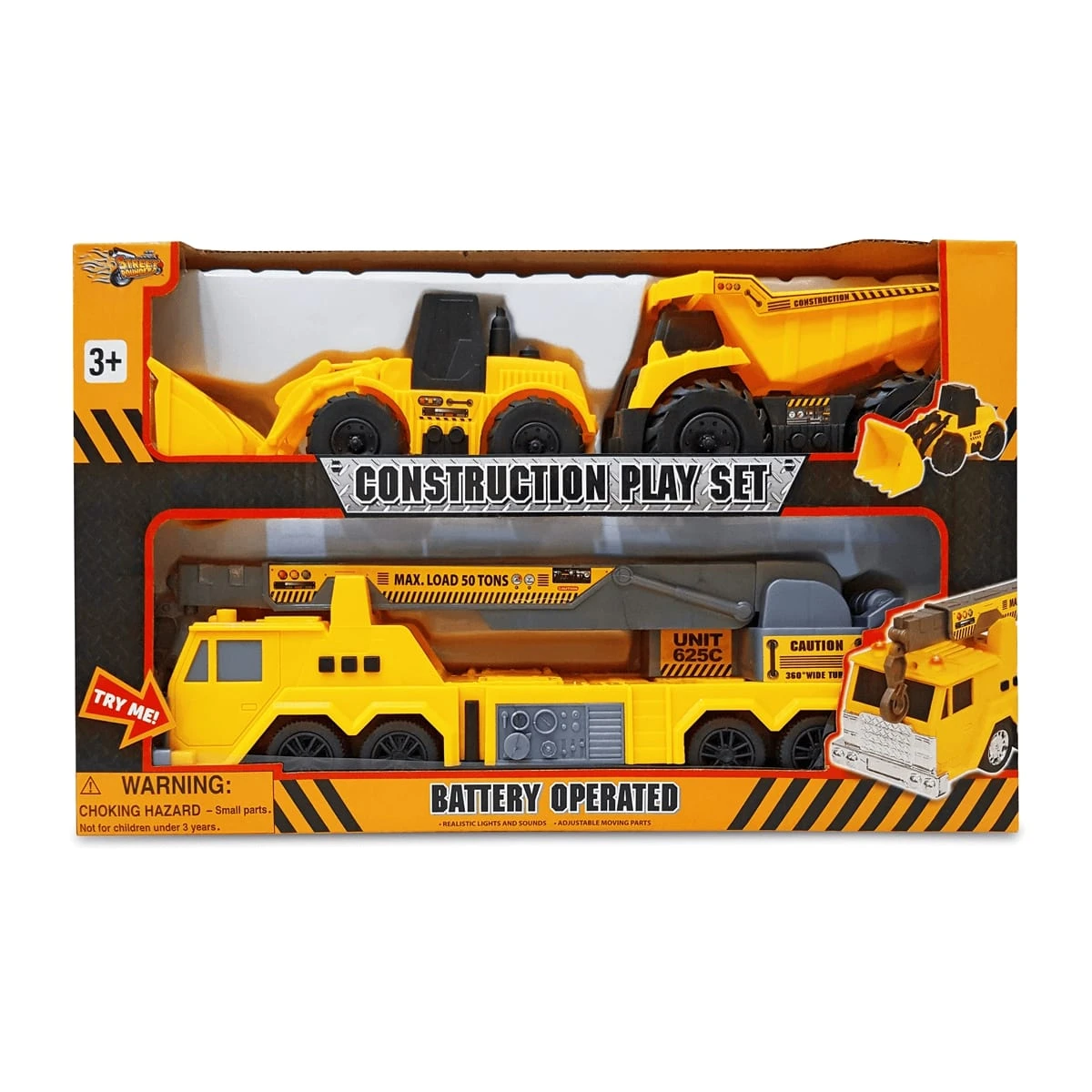 Construction Vehicles Playset