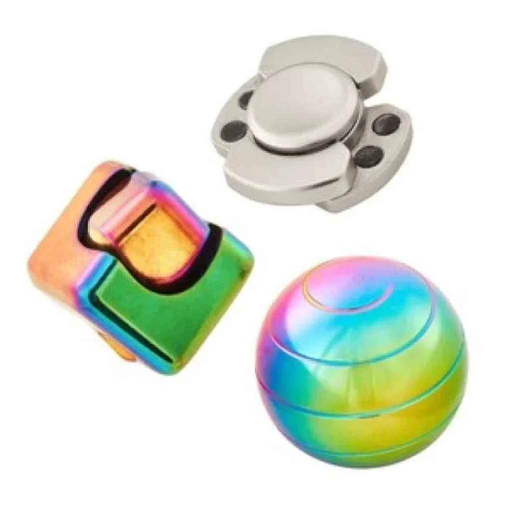 3D Metallic Fidget Spinner