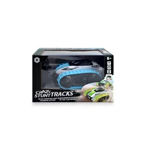 Crazy Stunt Tracks with Rotating Car