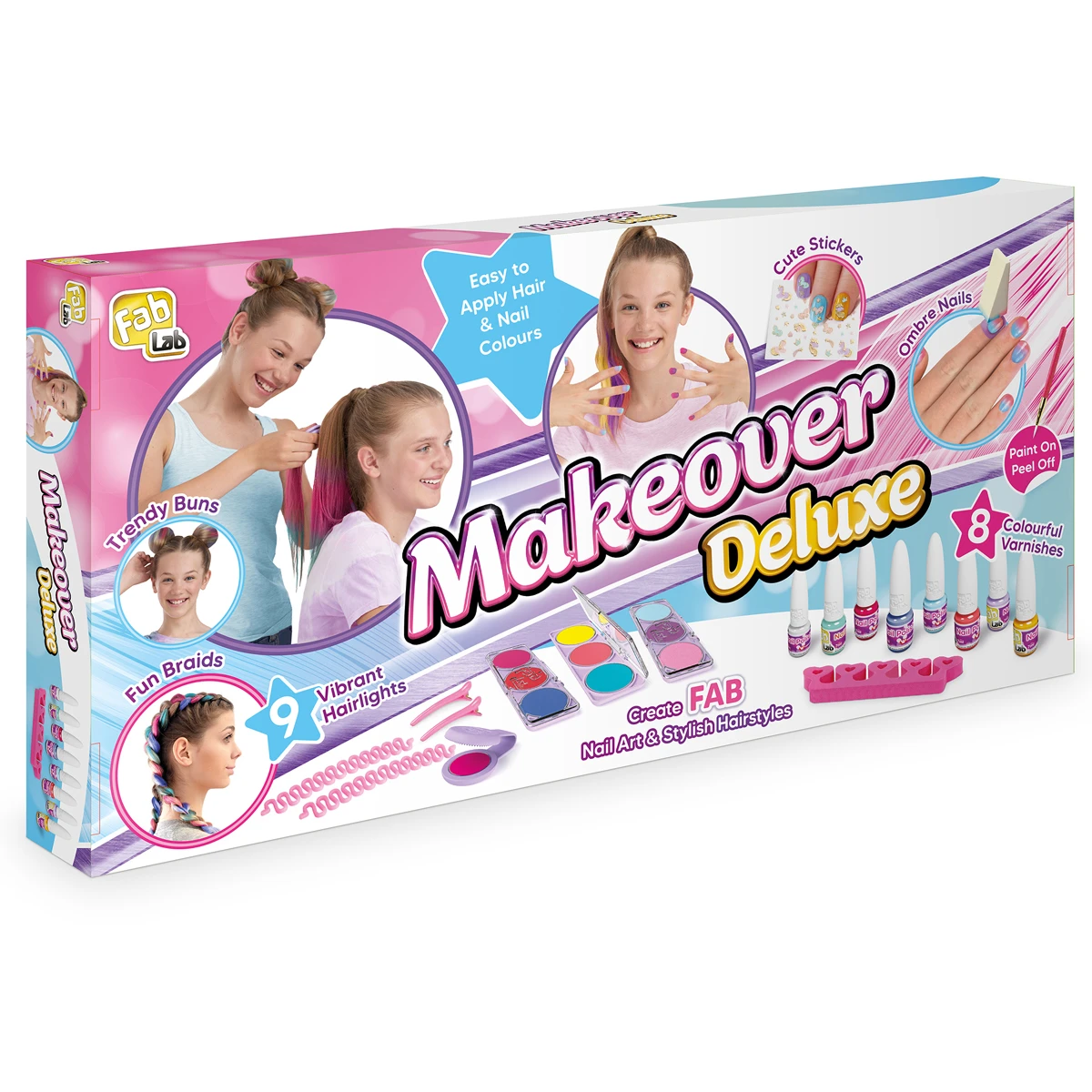 Fab Lab Deluxe Nail Art & Hairstyle Craft Kit