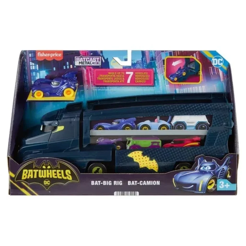 Fisher-Price DC Batwheels Bat-Big Toy Car Hauler