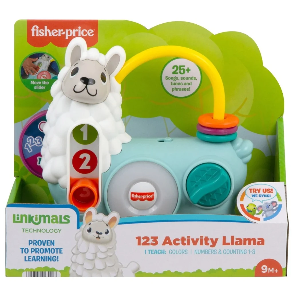 Fisher-Price 123 Activity Llama Learning Toy