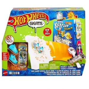 Hot Wheels Skate Tony Hawk Cereal Skate Bowl P/set