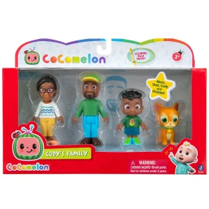 CoComelon Cody's Family 4 Figure Set