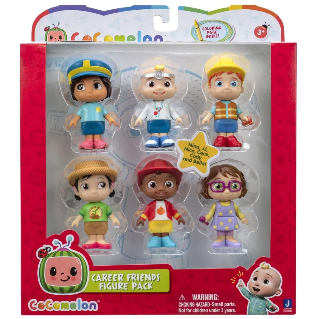 CoComelon Career Friends 6 Figure Pack