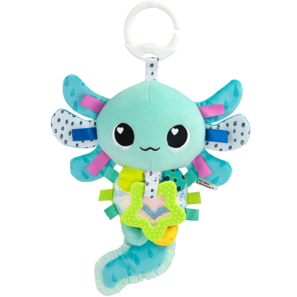 Lamaze Alise the Axolotl Sensory Pram Toy