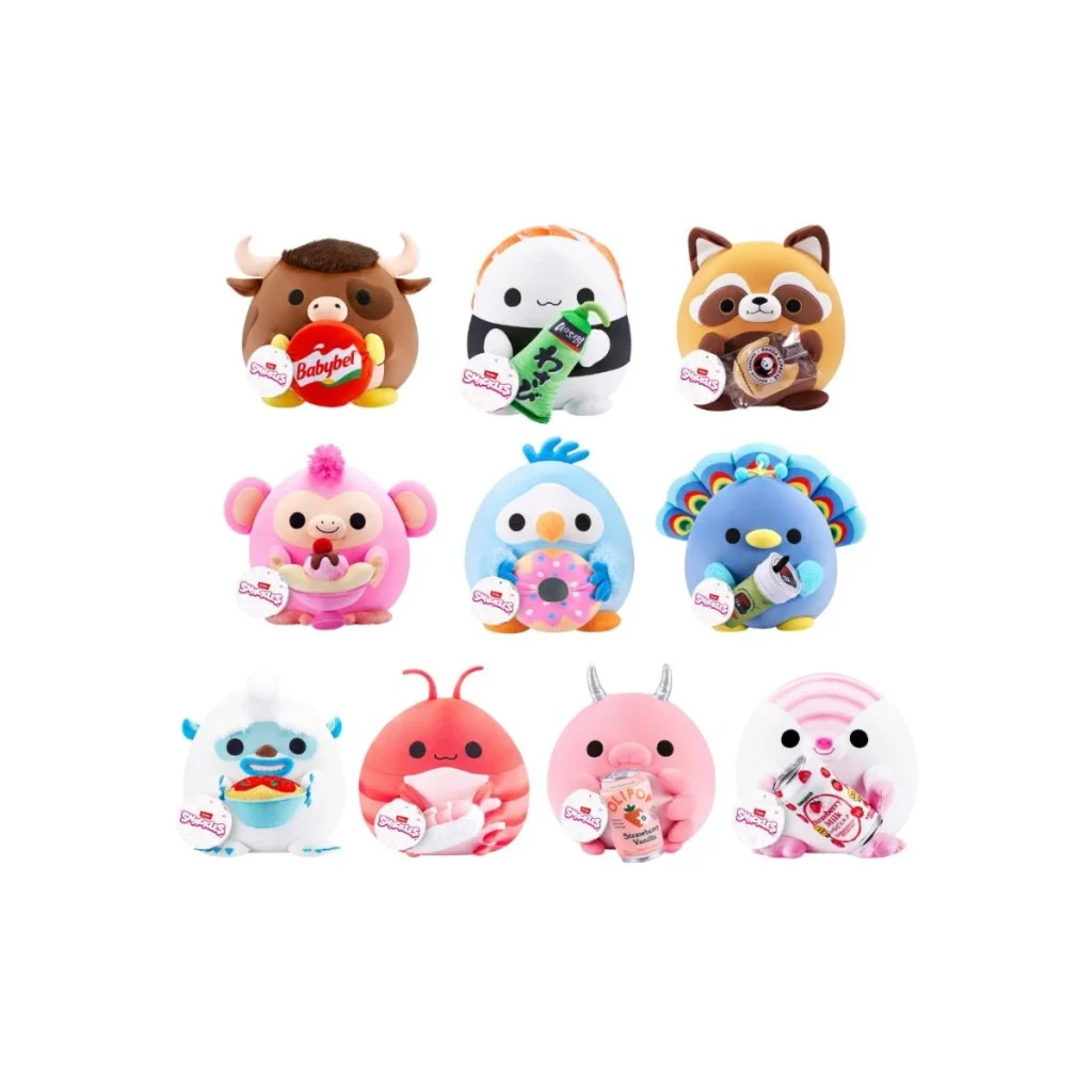 Snackles 20cm Soft Toy Assorted