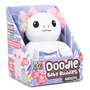 Doodle Baby Buddies Do Your Own Axolotl Craft Set