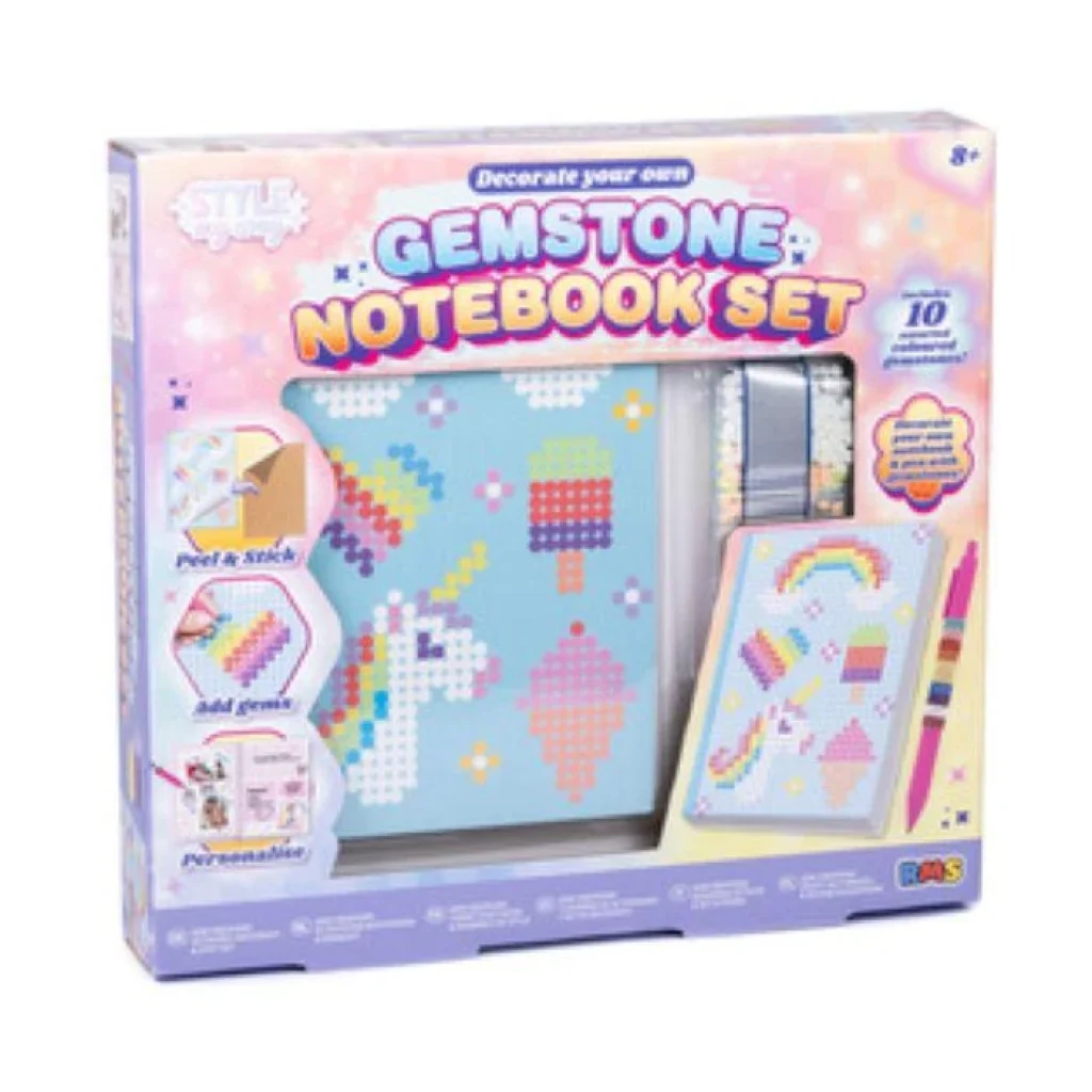 Gemstone Notebook Craft Set