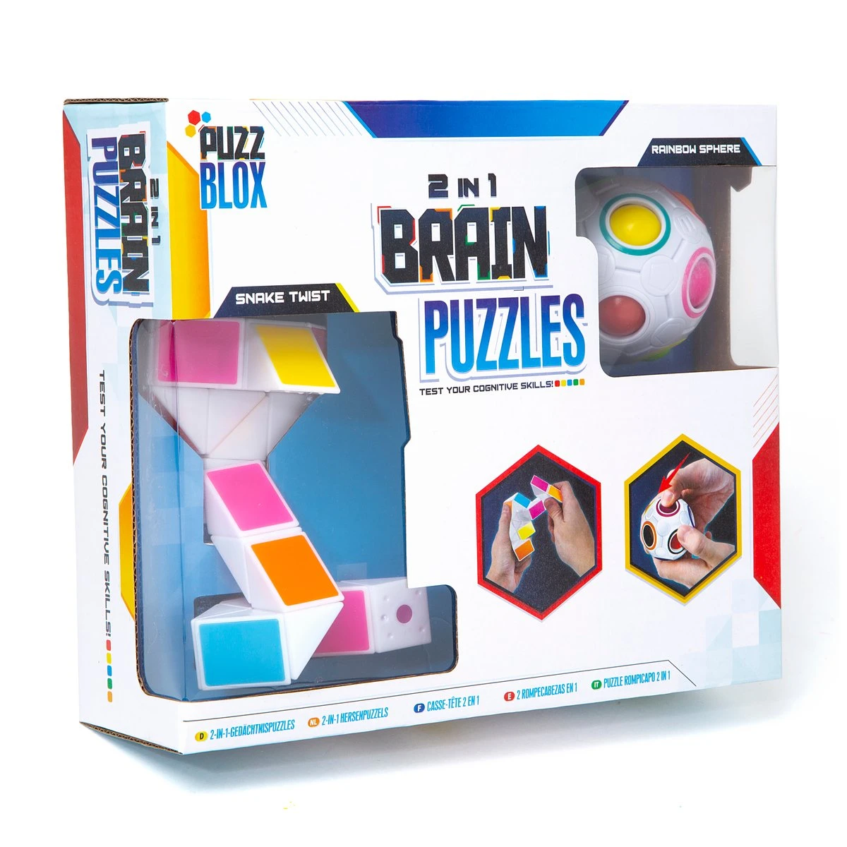 P&W Brain Puzzles 2 In 1