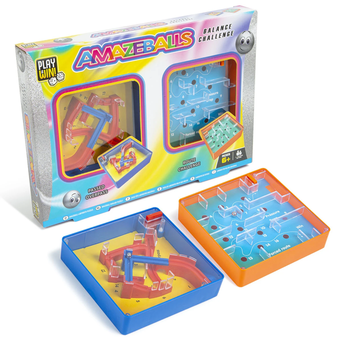 Play & Win 2-IN-1 Marble Puzzles