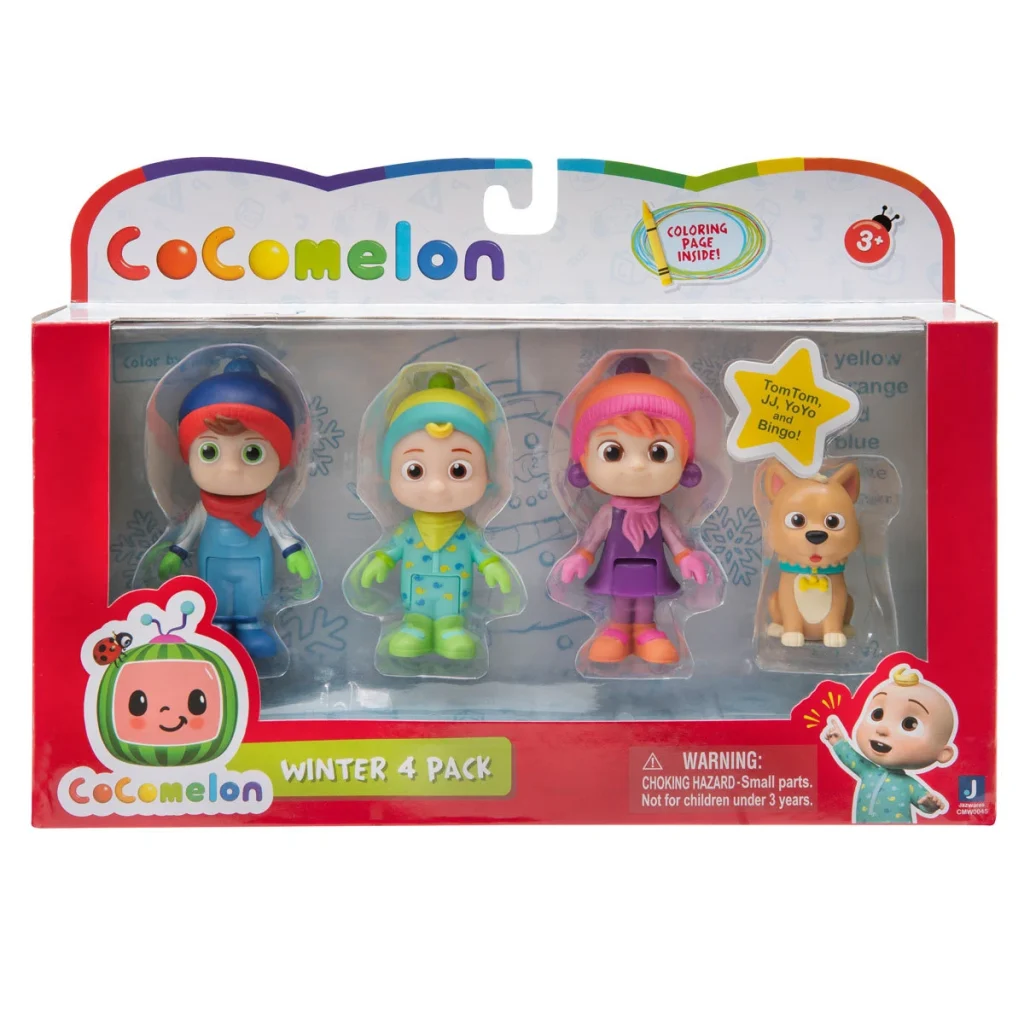 CoComelon: Winter Pack With 4 Figures