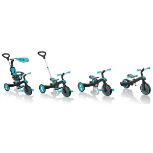 Globber Explorer Trike 4 In 1 Mint (W/Headset)