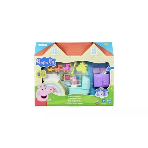 Hasbro Peppa Pig Evie'S 8 Piece Nursey Playset
