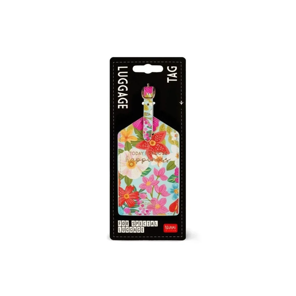 Luggage Tag - Flowers
