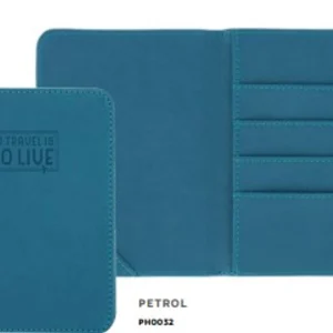 Passport Holder - Petrol Blue