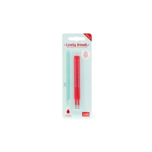 Erasable Pen Refills x 2 Pcs - Red