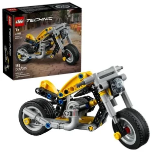 Lego Yellow Motorcycle