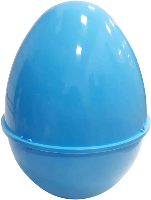 Plastic Empty Shell Sample Empty Plastic Egg Shell-Easter Blue Surprise - Junior's Toyshop