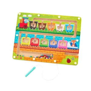 Woodlets Magnetic Sorting Maze Game
