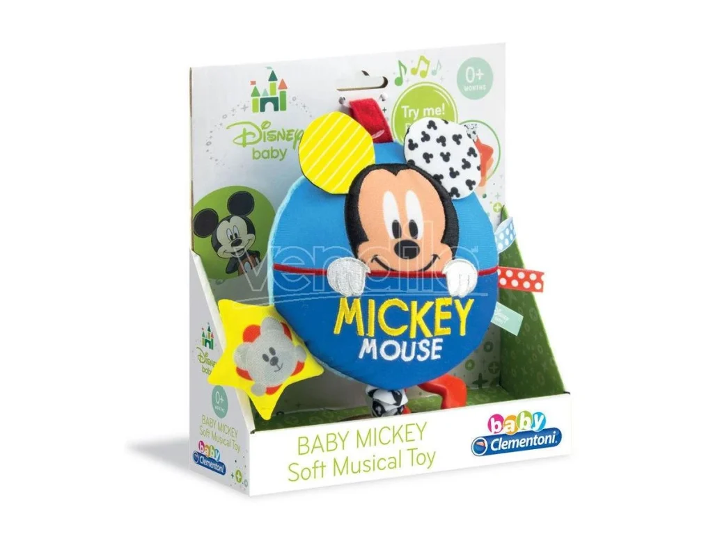 Baby Clementoni Baby Mickey Soft Musical Toy