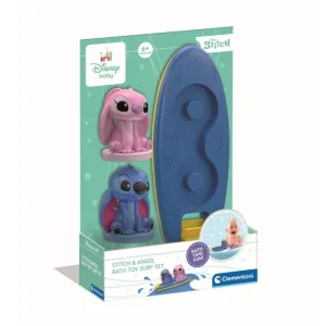 Clementoni Bath Boat Set - Stitch+Angel