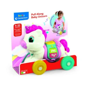 Clementoni Pull Along Baby Unicorn