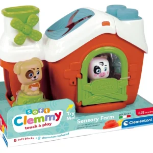 Clementoni Sensory Farm-Soft Blocks