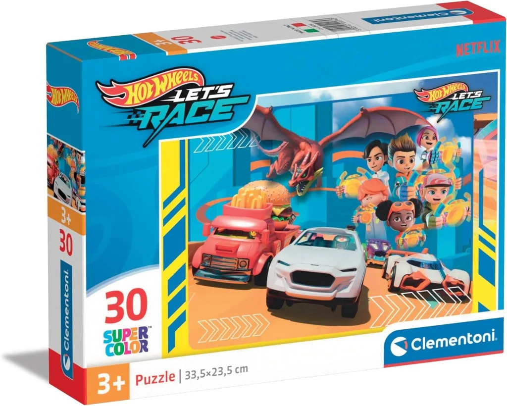 Clementoni Hotwheels 30 Pcs