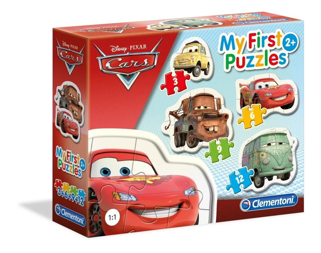 Clementoni 3-6-9-12 My First Puzzles Cars