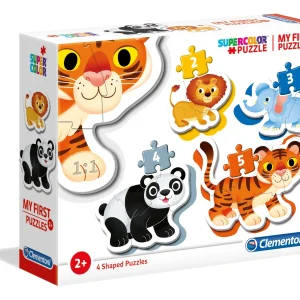 Clementoni 2-3-4-5 My First Puzzles Wild Animals