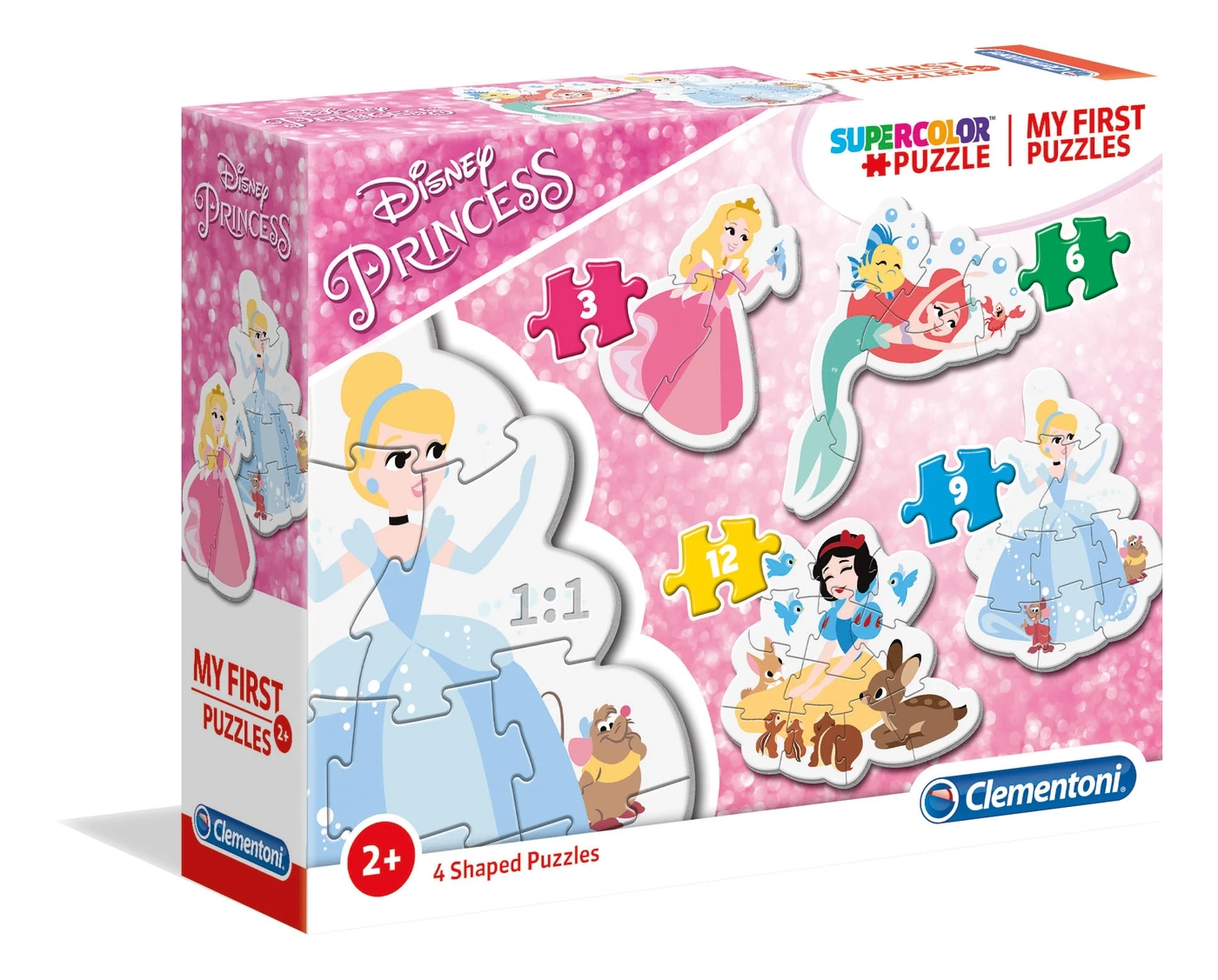 Clementoni 3-6-9-12 My First Puzzles Princess