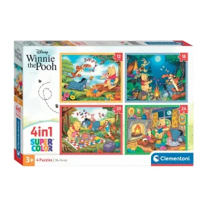 Clementoni 4in1 Winnie The Pooh