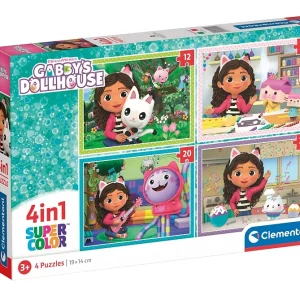 Clementoni 4in1 Gabby's Dollhouse