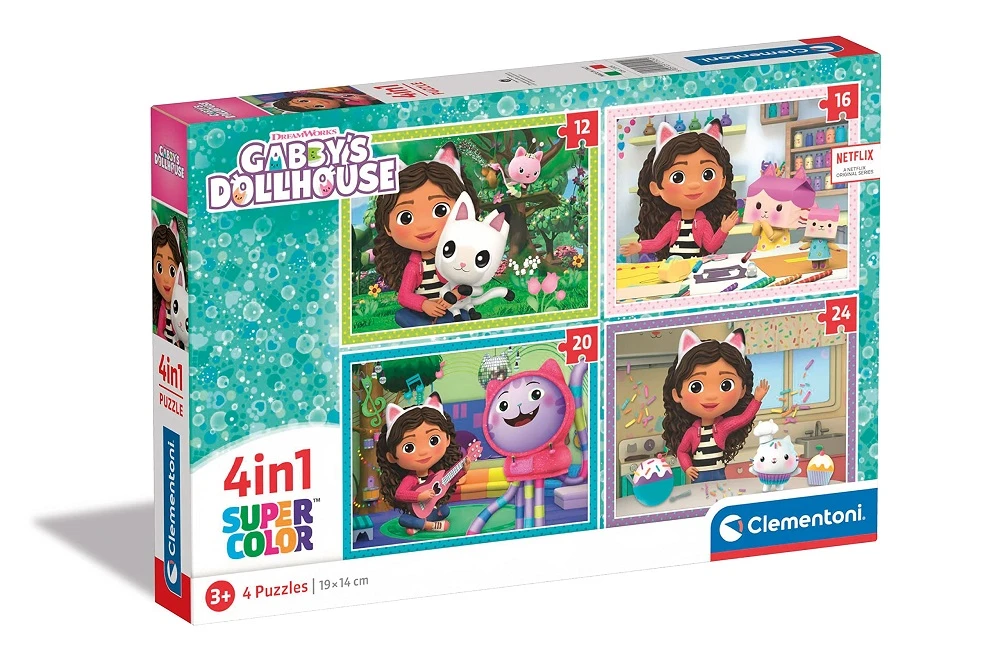 Clementoni 4in1 Gabby's Dollhouse