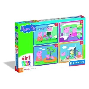 Clementoni 4 In 1 Peppa Pig