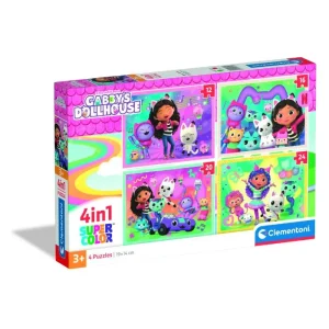 Clementoni 4 In 1 Gabby'S Dollhouse