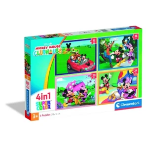 Clementoni 4 In 1 Mickey Mouse Club House