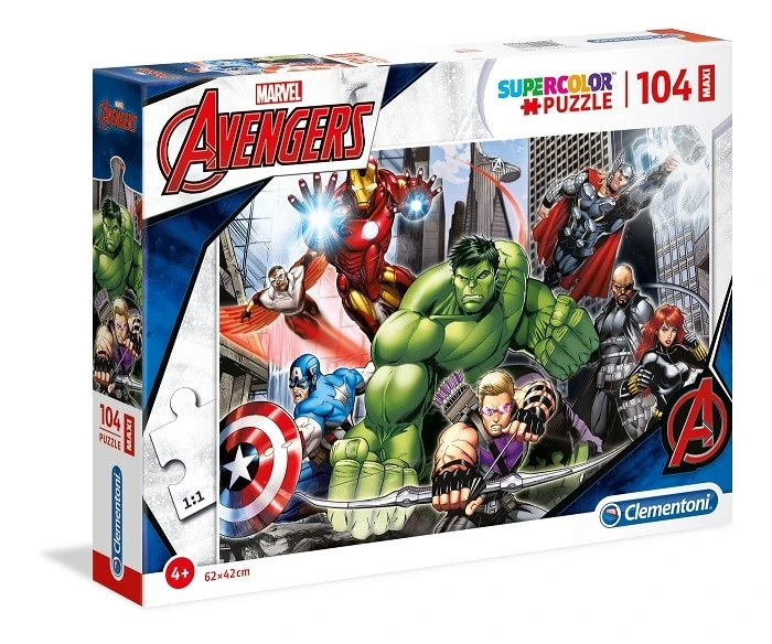 Clementoni Maxi the Avengers - 104 Pcs