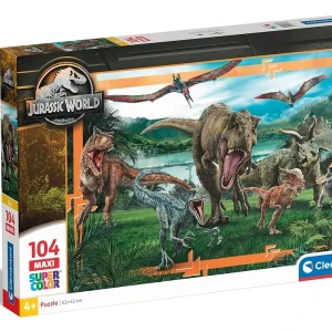 Clementoni Maxi Jurrasic World 104 Pcs