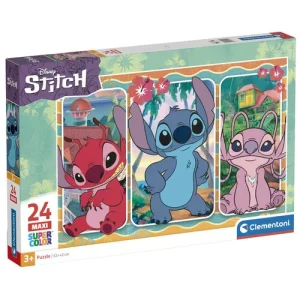 Clementoni Maxi Disney Stitch 24 Pcs