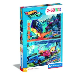 Clementoni 2X60 Hotwheels
